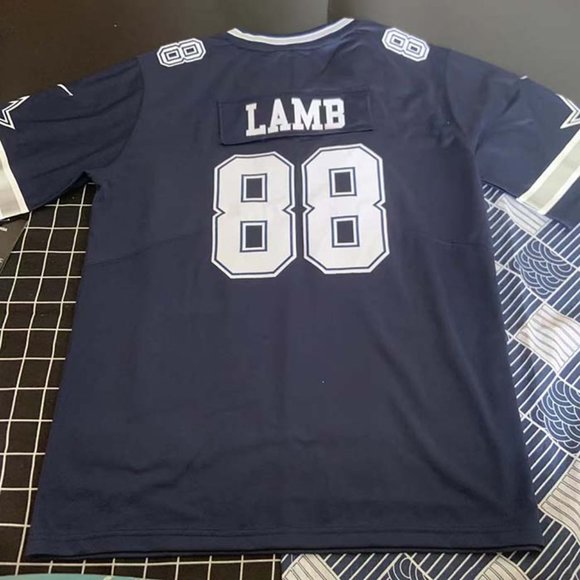 Nike NFL Dallas Cowboys Blue Jersey Ceedee Lamb #88 - Picture 3 of 10